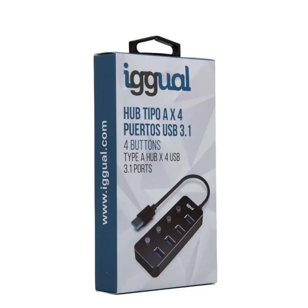 Hub usb iggual igg318478_9827. Bienvenue chez DIAYTAR SENEGAL - Où Choisir est une Invitation au Voyage. Explorez notre boutique en ligne et découvrez des produits qui vous transportent dans l'univers du Sénégal.