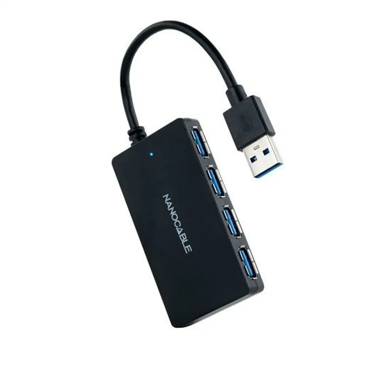 Hub usb nanocable hub usb 3 0 con 4 puertos de usb 3 0 usb a m usb 3 0 h negro 15 cm noir_5722. DIAYTAR SENEGAL - Où Chaque Produit a son Histoire à Raconter. Parcourez notre catalogue et découvrez des articles qui portent en eux la passion et l'histoire du Sénégal.