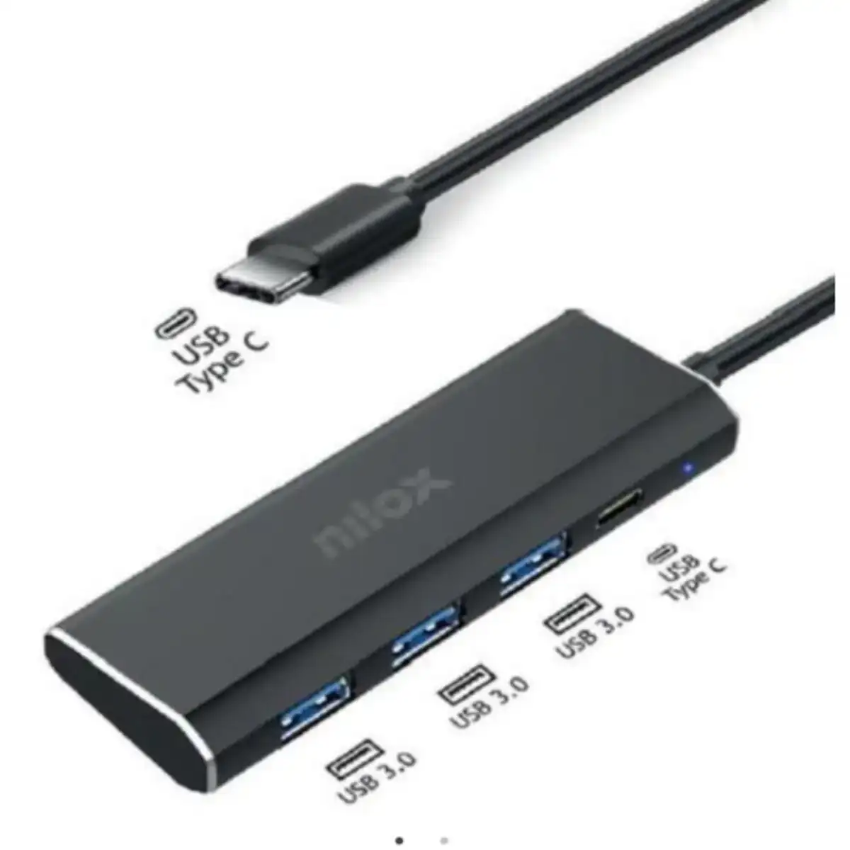 Hub usb nilox nxhubusbc03_2980. Bienvenue dans l'univers captivant de DIAYTAR SENEGAL - Votre Plateforme de Shopping Tout-en-Un. Parcourez notre boutique en ligne pour découvrir des produits uniques, allant des articles ménagers aux élégants accessoires de mode.