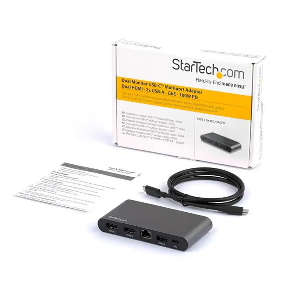 Hub usb startech dk30c2hagpd noir gris usb c_6790. Entrez dans l'Univers de DIAYTAR SENEGAL - Où l'Élégance Rencontre la Tradition. Explorez notre gamme variée et trouvez des articles qui ajoutent une touche de sophistication à votre vie.