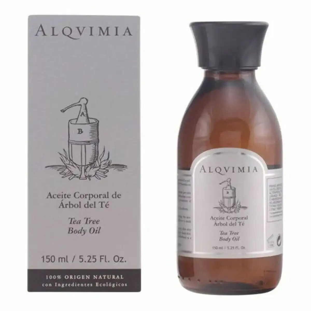 Huile corporelle alqvimia huile d arbre a the 150 ml _8717. Entrez dans l'Univers de DIAYTAR SENEGAL - Où Chaque Produit est une Découverte. Explorez notre gamme variée et trouvez des articles qui vous surprennent et vous inspirent.