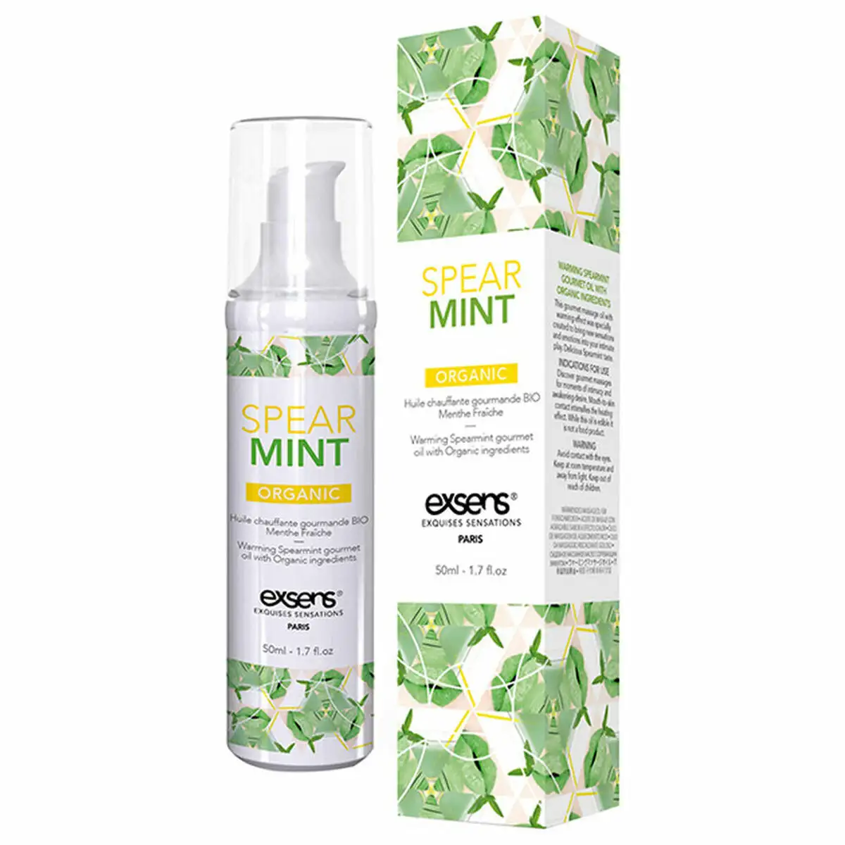 Huile de massage erotique exsens mint menthe 50 ml _8767. DIAYTAR SENEGAL - L'Univers de l'Élégance Accessible. Plongez dans notre catalogue et choisissez des produits qui allient sophistication et accessibilité pour un shopping exquis.