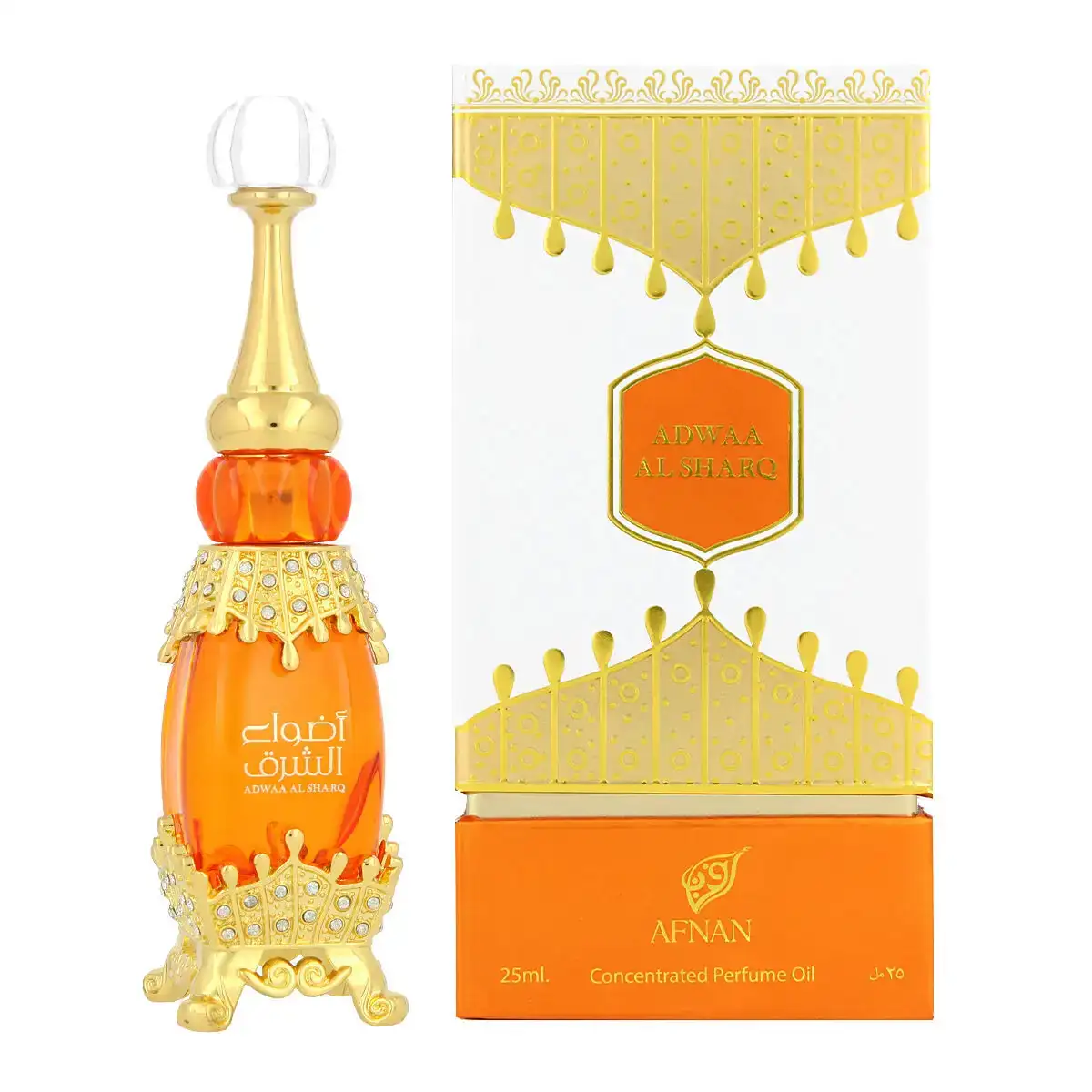 Huile de parfum afnan adwaa al sharq 25 ml_5007. DIAYTAR SENEGAL - Où Choisir Devient une Expression de Soi. Découvrez notre boutique en ligne et trouvez des articles qui révèlent votre personnalité et votre style.