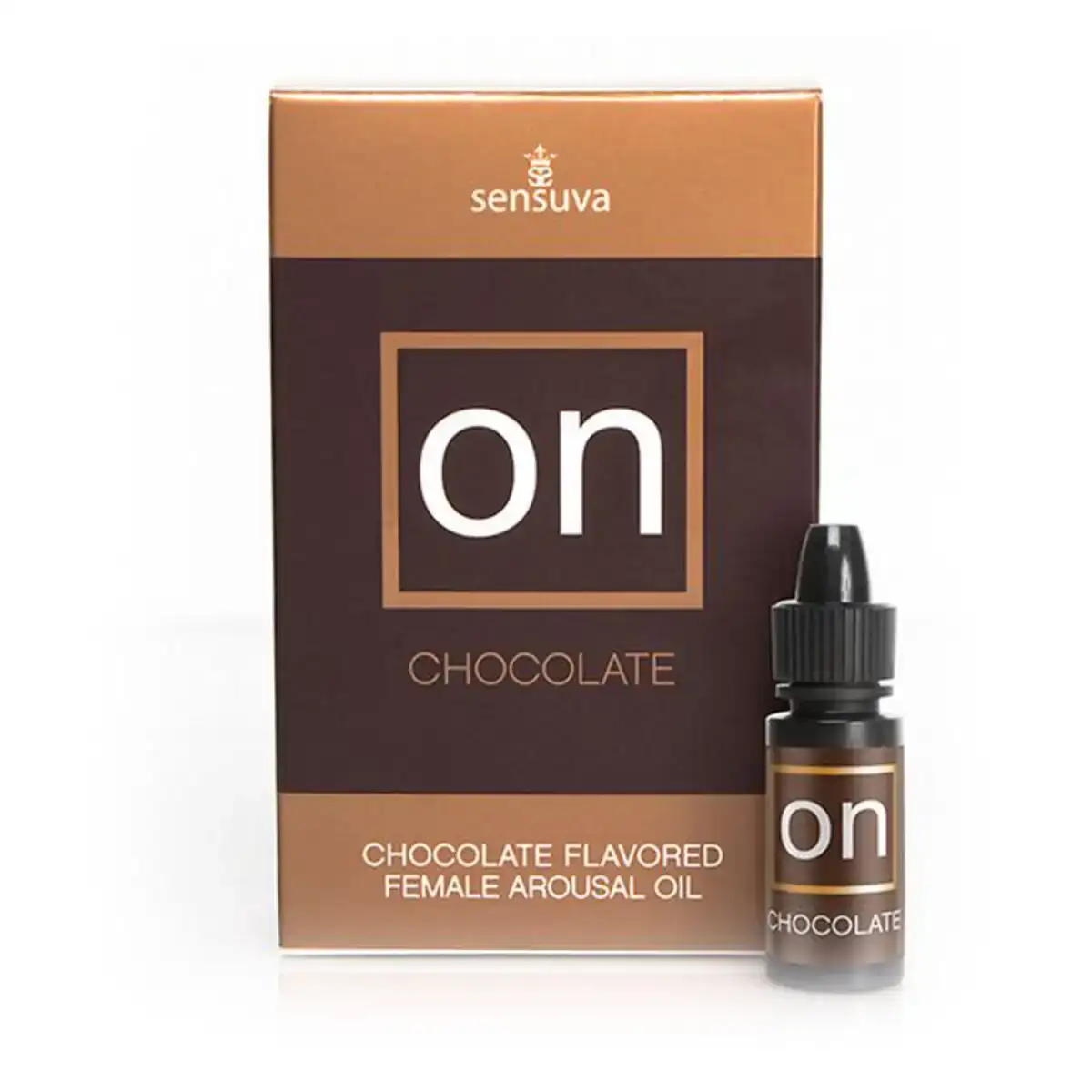 Huile excitation on pour elle chocolat 5 ml sensuva 3367_6380. DIAYTAR SENEGAL - Votre Plateforme Shopping Engagée. Explorez notre catalogue et choisissez des produits qui reflètent notre dévouement envers la qualité et la satisfaction du client.