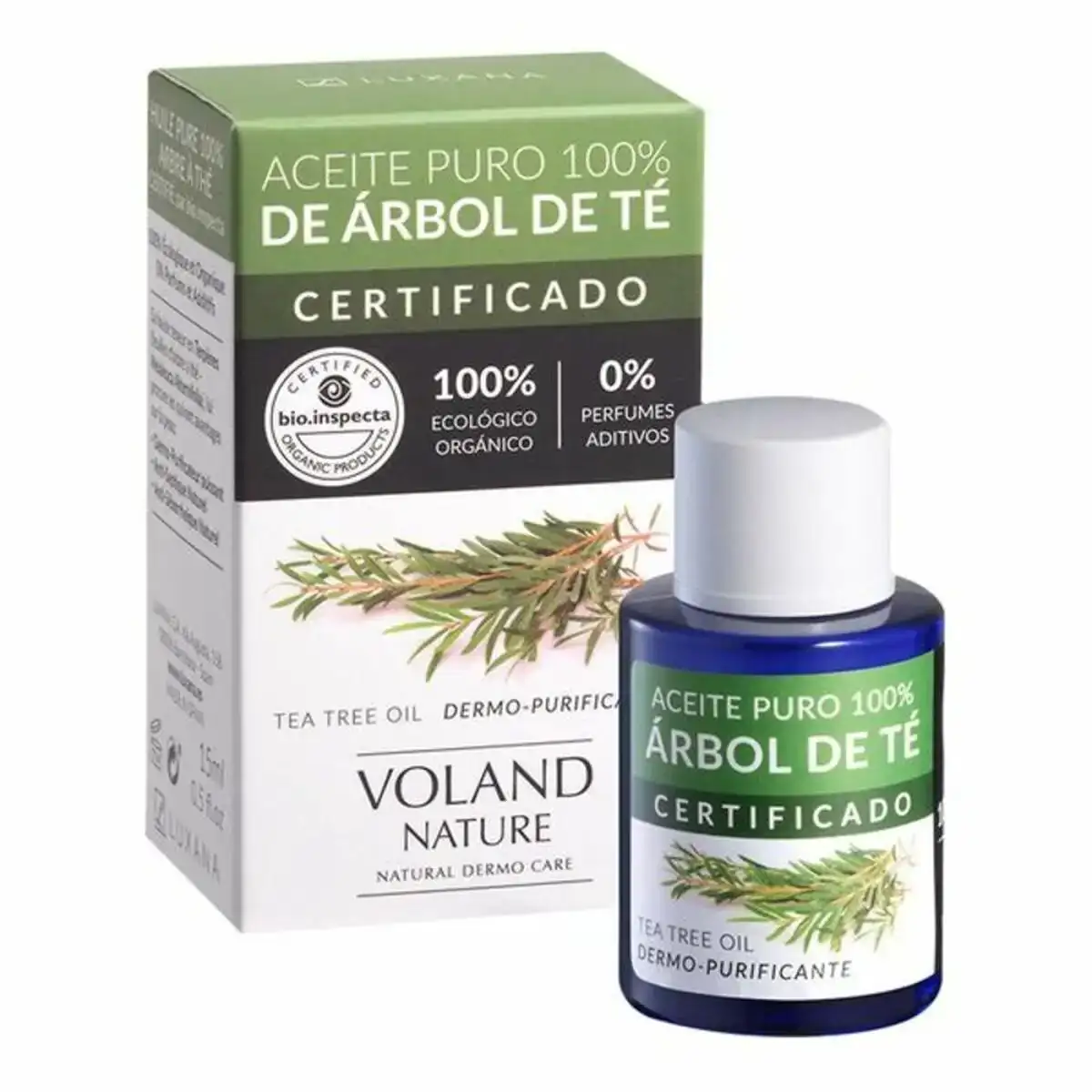 Huile hydratante tea tree voland nature 15 ml _8339. DIAYTAR SENEGAL - L'Art de Vivre le Shopping Inspiré. Parcourez notre catalogue et choisissez des produits qui reflètent votre passion pour la beauté et l'authenticité.