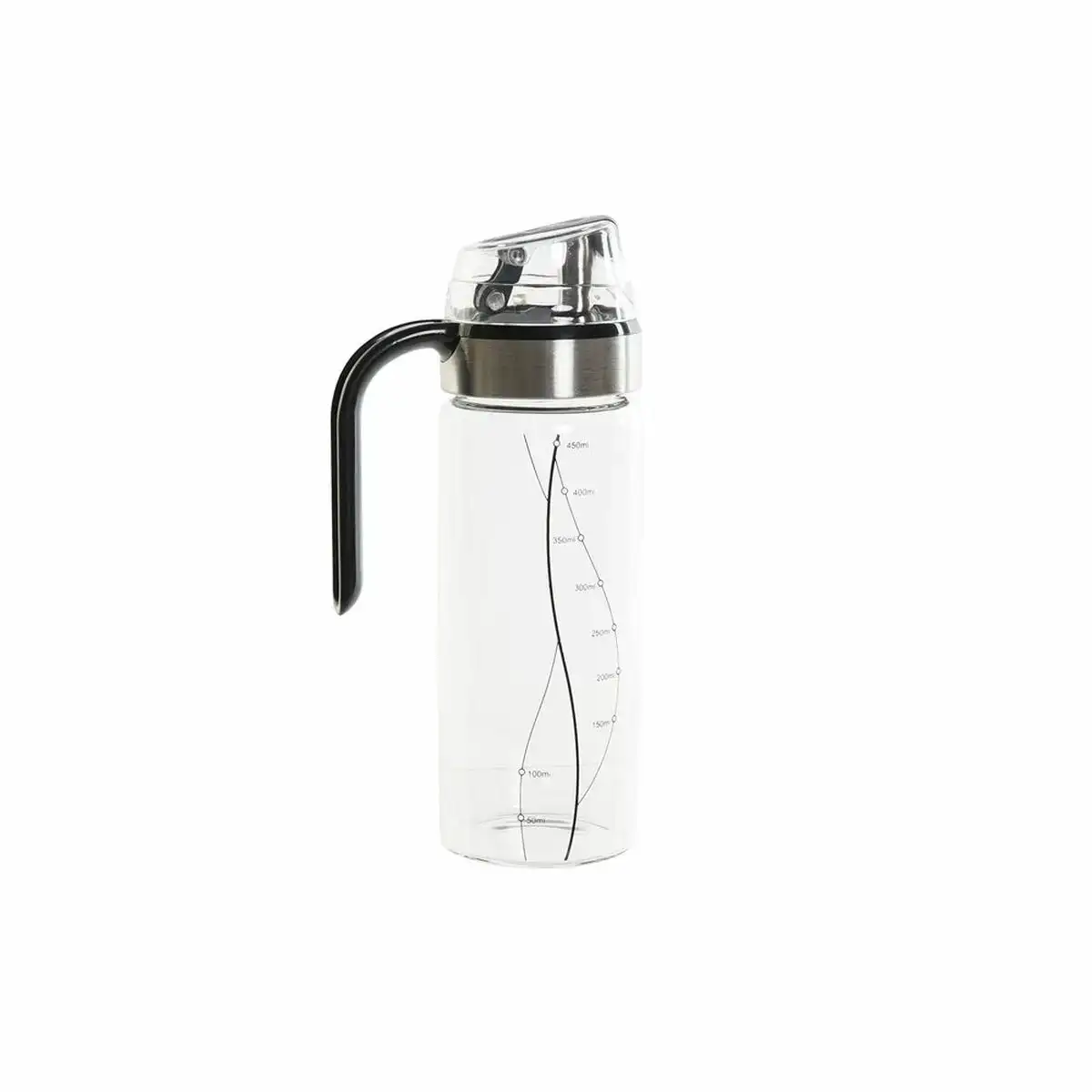 Huilier dkd home decor noir transparent acier inoxydable verre borosilicate 450 ml_6028. DIAYTAR SENEGAL - Votre Plateforme Shopping de Confiance. Naviguez à travers nos rayons et choisissez des produits fiables qui répondent à vos besoins quotidiens.