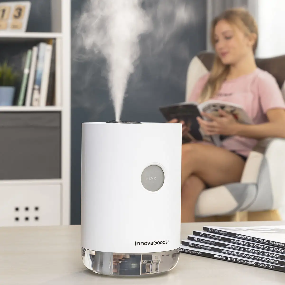 Humidificateur a ultra sons rechargeable vaupure innovagoods_9716. Bienvenue sur DIAYTAR SENEGAL - Où Choisir est un Voyage Sensoriel. Plongez dans notre catalogue et trouvez des produits qui éveillent vos sens et embellissent votre quotidien.