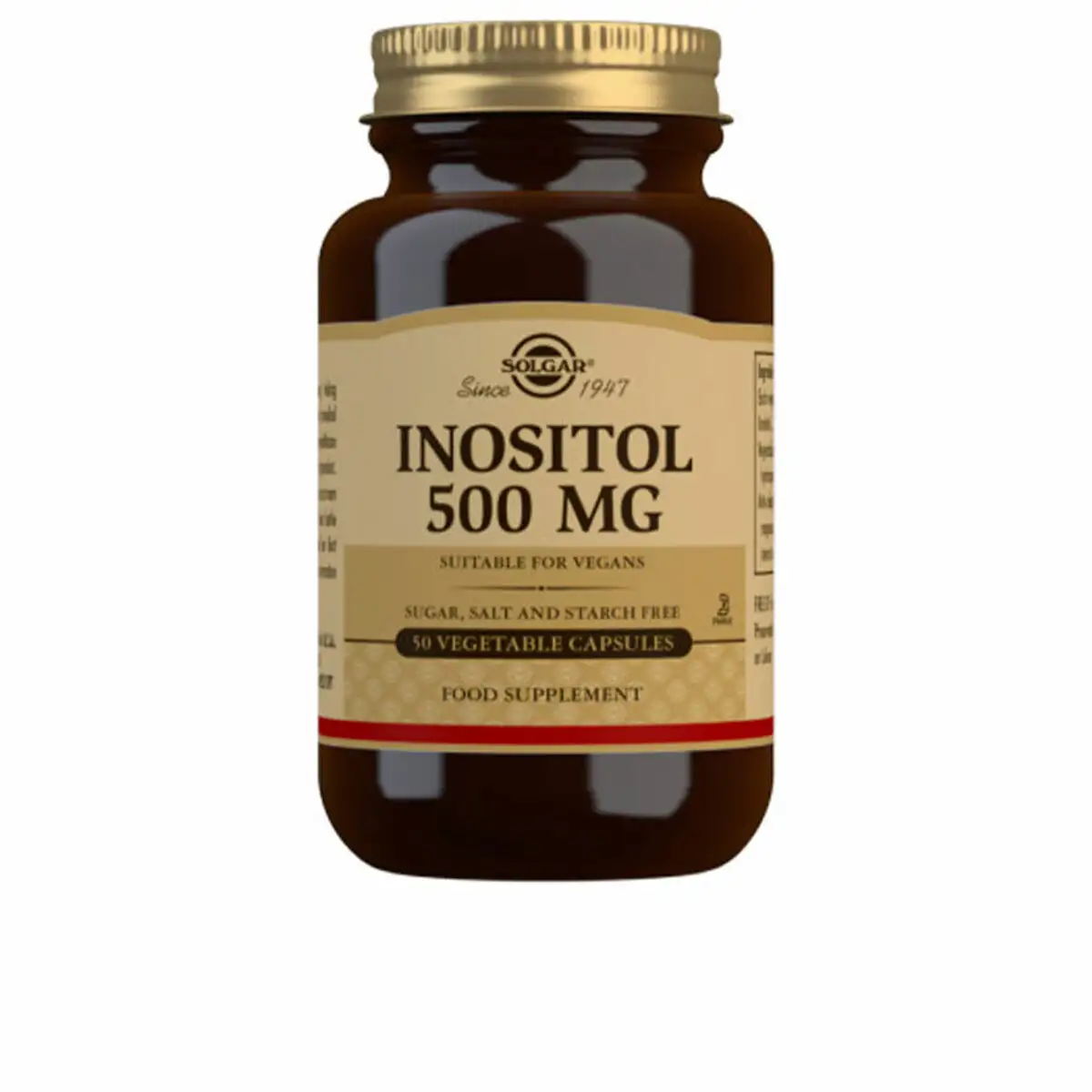 Inositol solgar 50 capsules 500 mg_7677. DIAYTAR SENEGAL - Là où Chaque Achat Contribue à un Rêve. Naviguez à travers notre boutique en ligne et soutenez des artisans talentueux tout en acquérant des trésors.