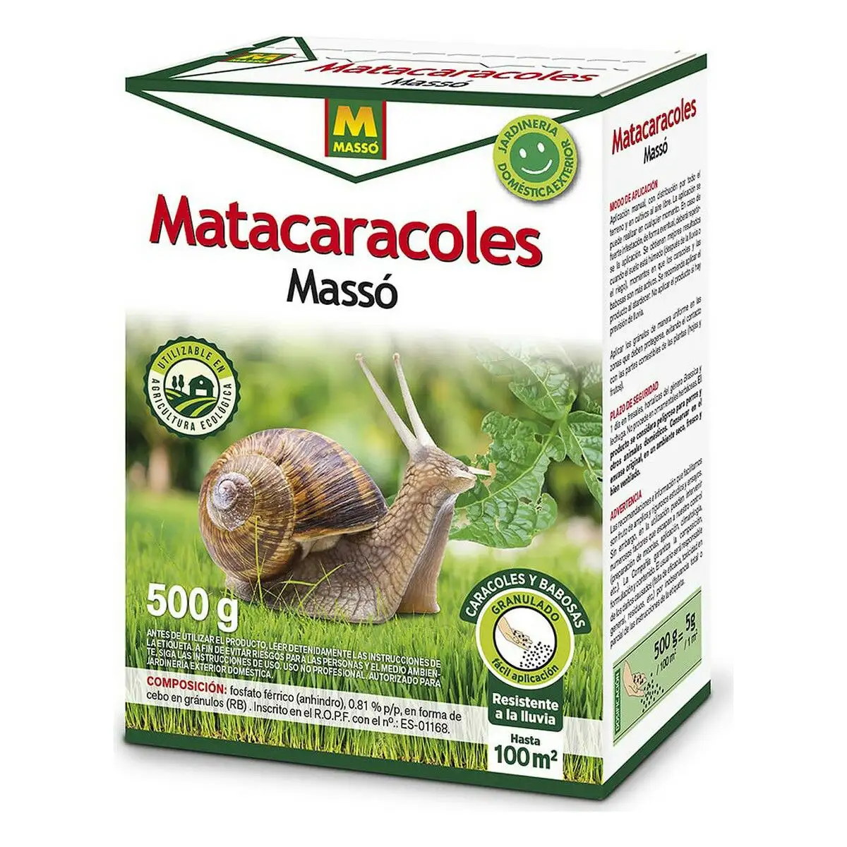 Insecticide masso escargots ou limaces 500 g_5257. Bienvenue chez DIAYTAR SENEGAL - Où Votre Shopping Prend Vie. Découvrez notre univers et dénichez des trésors qui ajoutent de la couleur à votre quotidien.