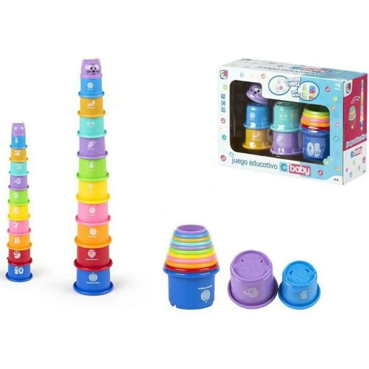 Jeu d adresse pour bebe colorbaby plastique_9019. Entrez dans l'Univers de DIAYTAR SENEGAL - Où Choisir est un Voyage. Explorez notre gamme diversifiée et trouvez des articles qui répondent à tous vos besoins et envies.