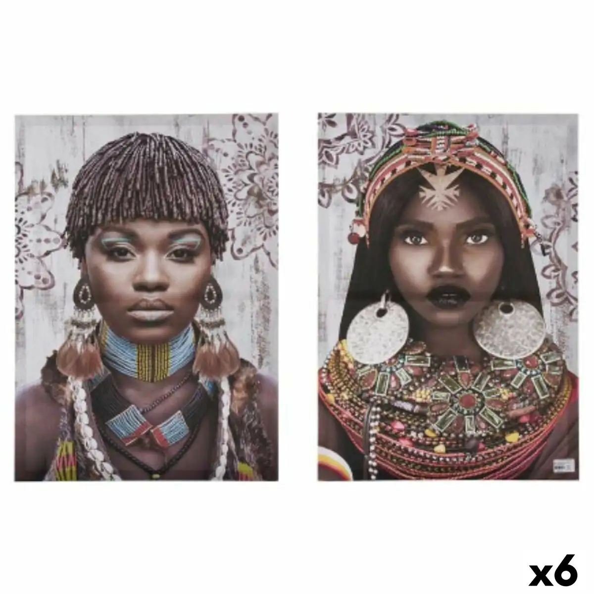 Jeu de 2 tableaux toile africaine 70 x 50 x 1 5 cm 6 unites _9626. DIAYTAR SENEGAL - Votre Destination Shopping Inspirante. Explorez notre catalogue pour trouver des articles qui stimulent votre créativité et votre style de vie.