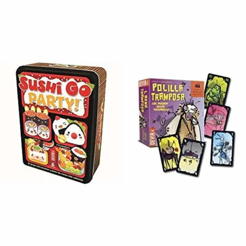 Jeu de societe devir sushi go party espagnol_9295. DIAYTAR SENEGAL - Où Choisir Devient un Plaisir. Découvrez notre boutique en ligne et choisissez parmi une variété de produits qui satisferont tous vos besoins.