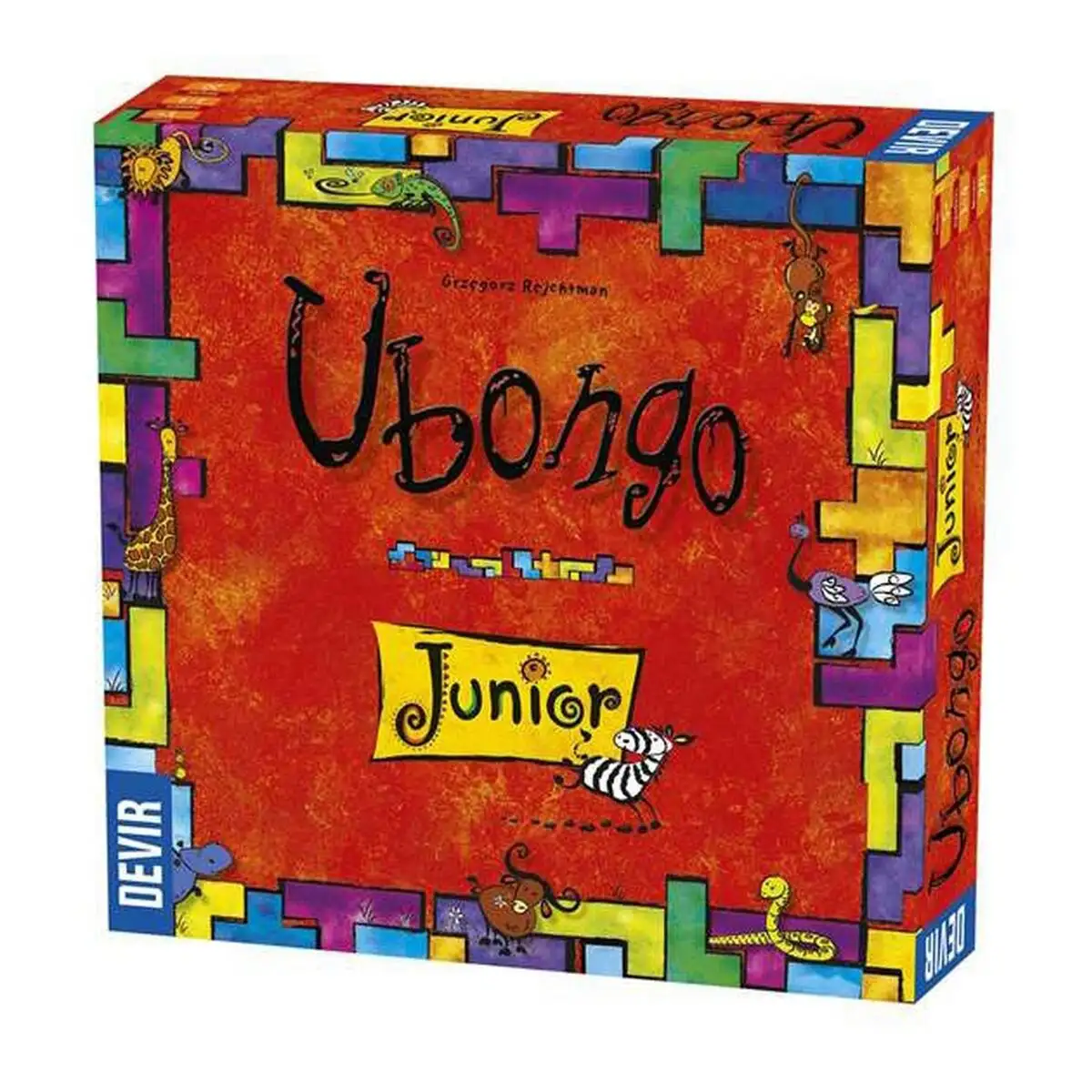 Jeu de societe devir ubongo junior 160 pieces_3897. Bienvenue sur DIAYTAR SENEGAL - Où Chaque Produit a son Histoire. Découvrez notre sélection unique et choisissez des articles qui racontent la richesse culturelle et artistique du Sénégal.