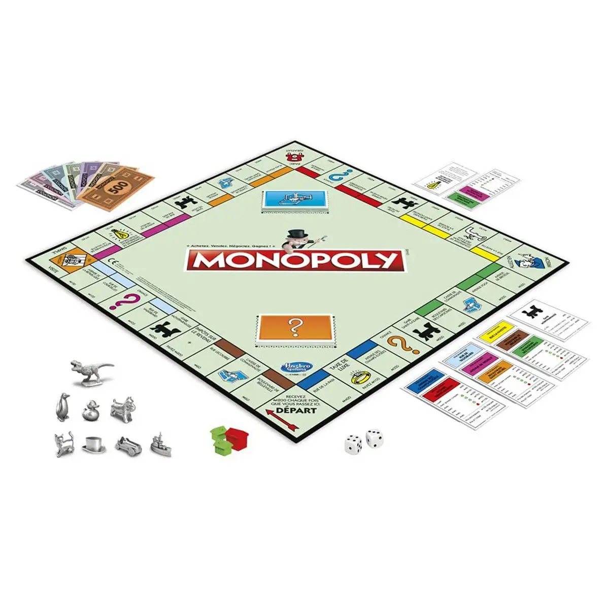 Monopoly Découverte, jeu de plateau pour enfants, dès 4 ans, jeu