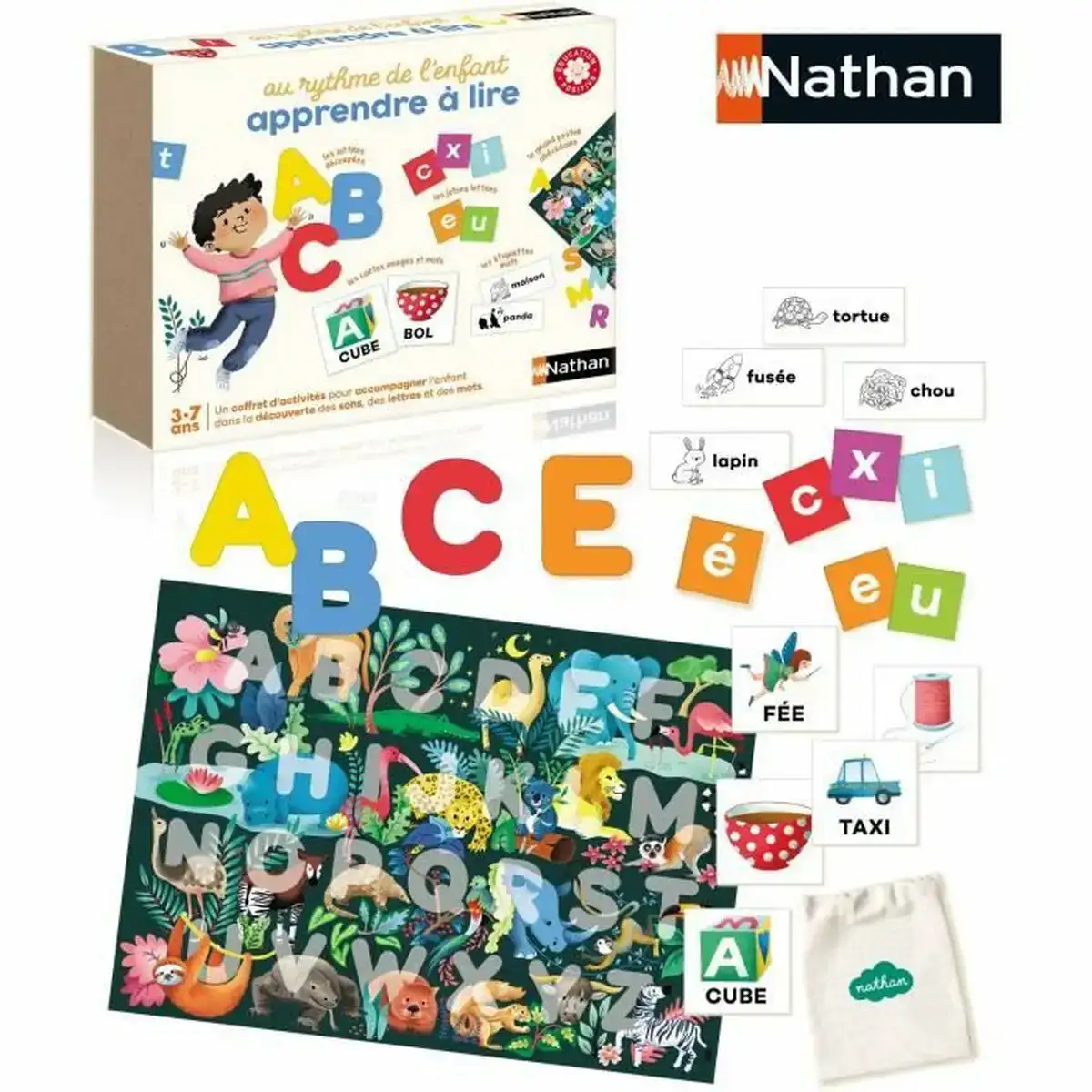 Jeu de societe nathan au rhythm de l enfant learning to read fr _1727. Bienvenue chez DIAYTAR SENEGAL - Votre Destination Shopping Complète! Découvrez une boutique en ligne généraliste au Sénégal offrant une vaste gamme de produits, allant des vêtements aux gadgets électroniques, en passant par l'artisanat local.