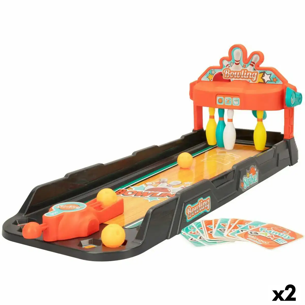 Jeu de visee colorbaby bowling 24 x 23 x 62 5 cm 2 unites _9643. DIAYTAR SENEGAL - Votre Passage vers l'Exceptionnel. Naviguez à travers notre sélection minutieuse et découvrez des articles qui apportent une touche spéciale à chaque instant de votre vie.