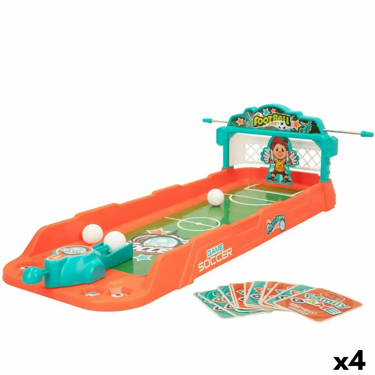 Jeu de visee colorbaby football 33 5 x 18 5 x 63 cm 4 unites _8912. DIAYTAR SENEGAL - L'Art de Vivre le Shopping Authentique. Découvrez notre boutique en ligne et trouvez des produits qui incarnent la passion et le savoir-faire du Sénégal.