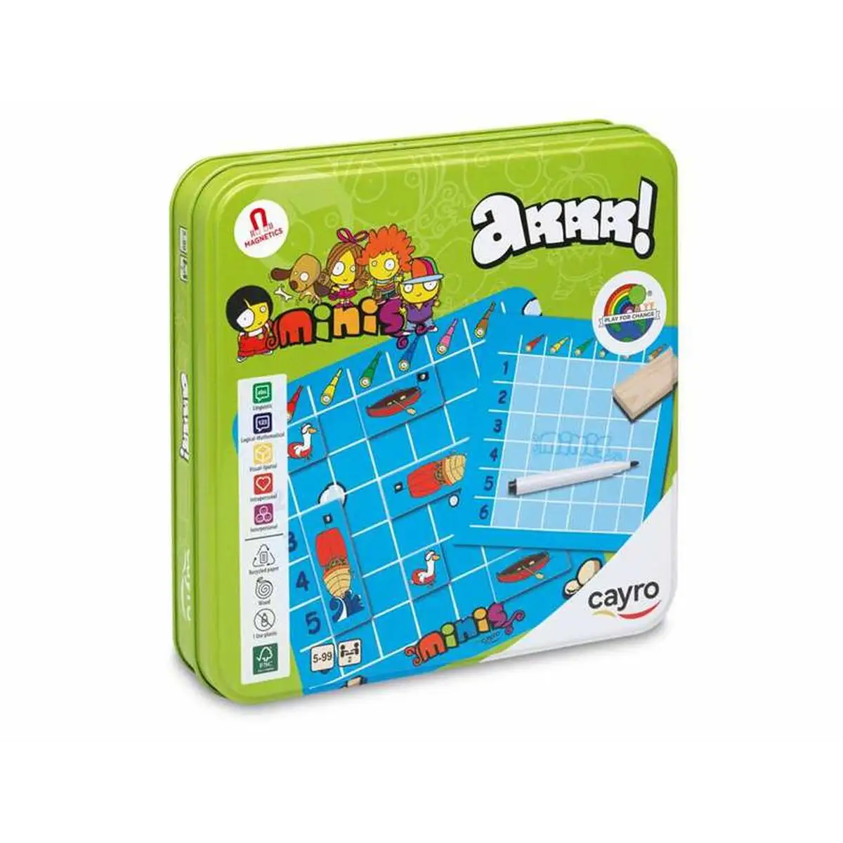 Jeu education enfant cayro arrr 19 x 19 x 3 5 cm 8 pieces_1018. DIAYTAR SENEGAL - Où Chaque Sélection est une Victoire. Découvrez notre boutique en ligne et trouvez des articles qui vous rendent la vie plus belle, un choix à la fois.