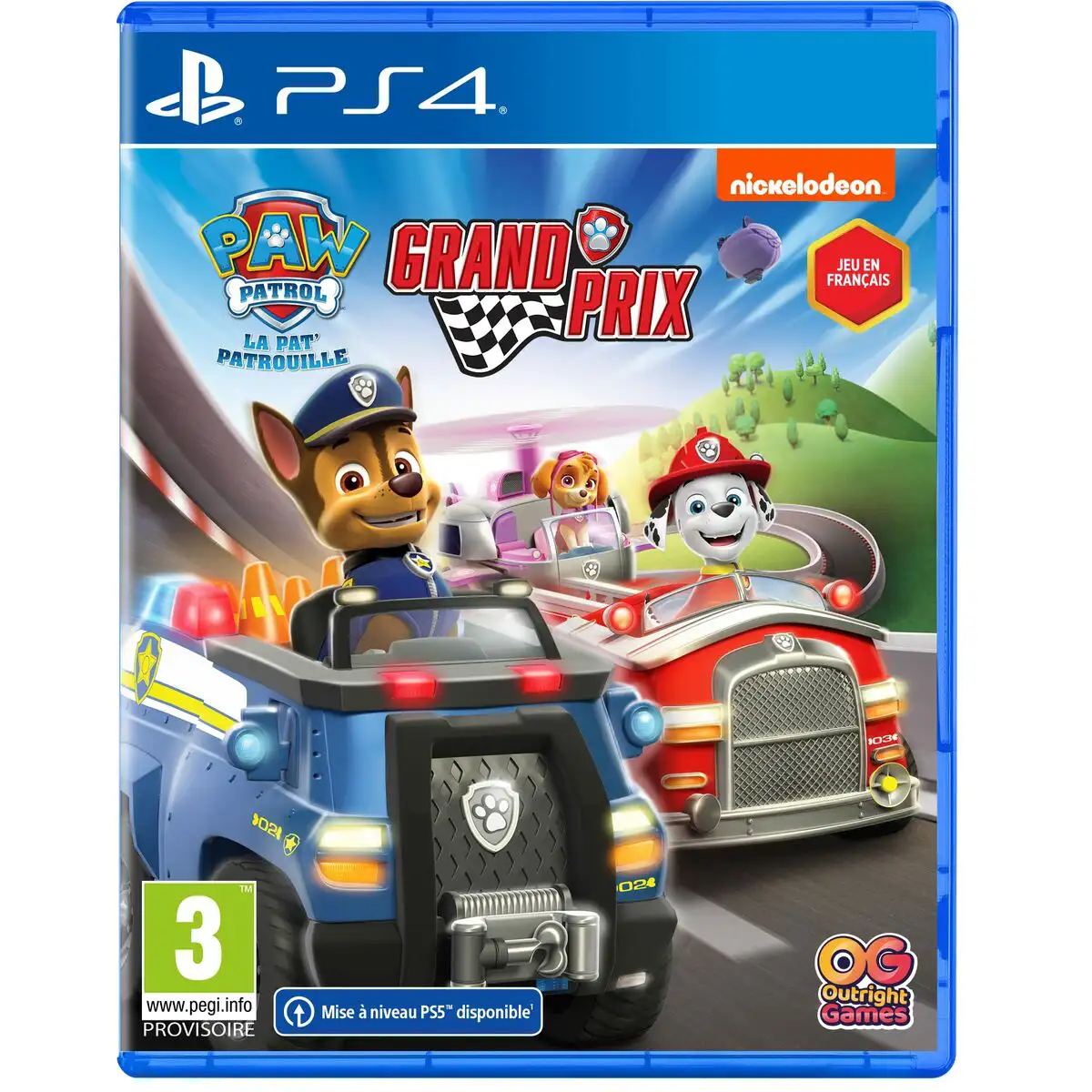 Jeu video playstation 4 outright games paw patrol the pat patrol grand prix_7434. DIAYTAR SENEGAL - Là où la Qualité se Marque d'une Touche Sénégalaise. Naviguez à travers notre boutique en ligne et choisissez des produits qui allient excellence et tradition.