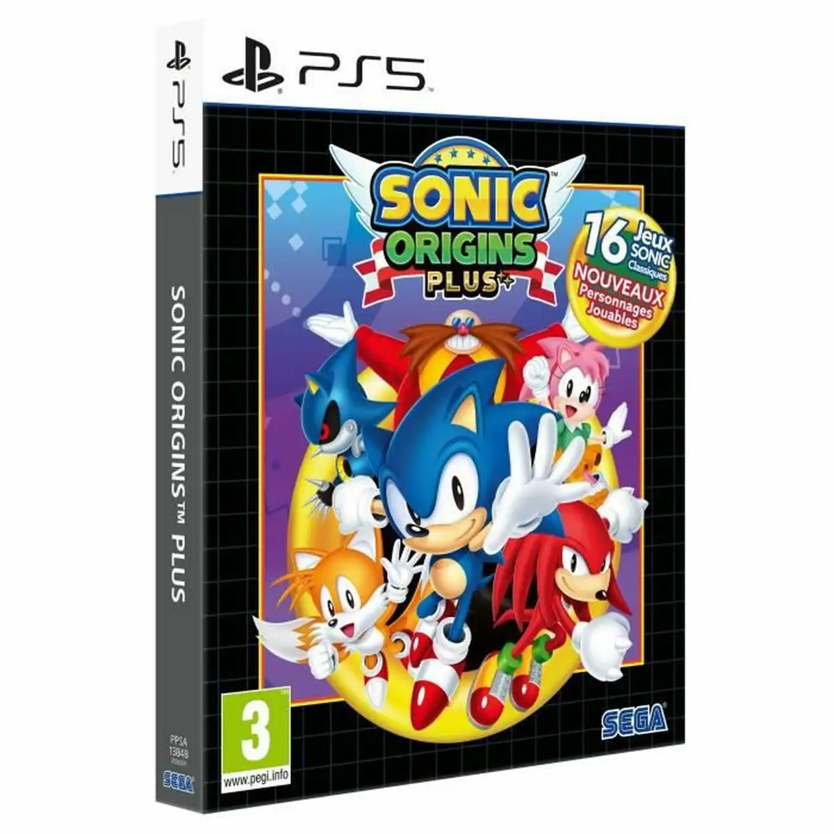 Jeu video playstation 5 sega sonic origins plus_2804. Bienvenue chez DIAYTAR SENEGAL - Où Choisir est un Voyage. Plongez dans notre plateforme en ligne pour trouver des produits qui ajoutent de la couleur et de la texture à votre quotidien.