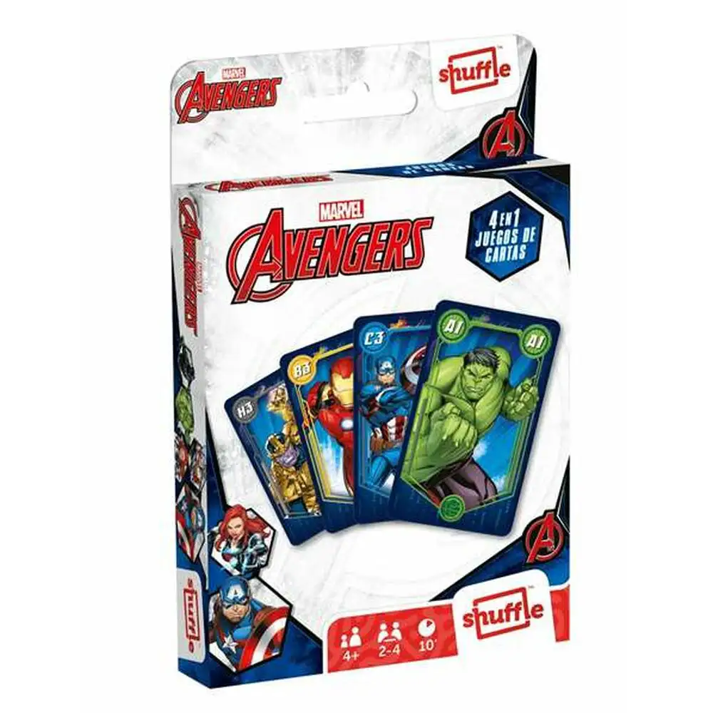 Jeux de cartes fournier avengers_5229. DIAYTAR SENEGAL - L'Art de Choisir, l'Art de Vivre. Explorez notre univers de produits soigneusement sélectionnés pour vous offrir une expérience shopping riche et gratifiante.