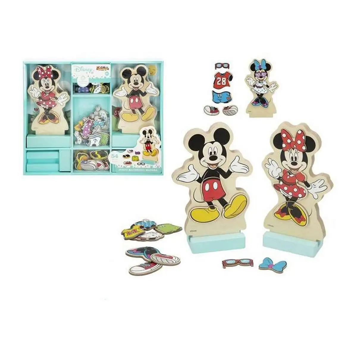 Jouet educatif disney magnetique vetements 54 pieces 34 x 28 cm bois_6420. DIAYTAR SENEGAL - L'Odyssée du Shopping à Votre Portée. Parcourez notre boutique en ligne et partez à la découverte d'articles qui rendront chaque jour spécial.