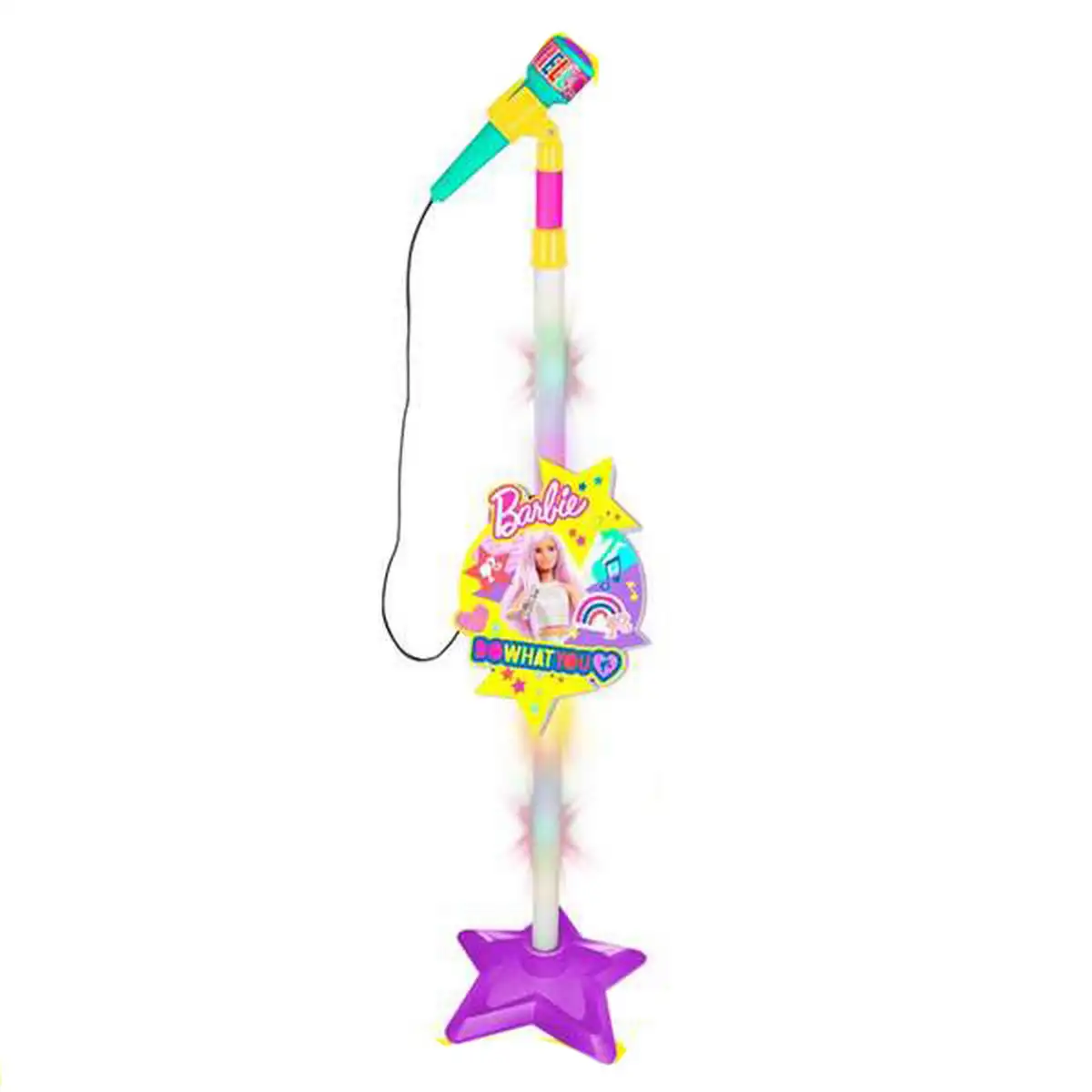 Jouet musical barbie microphone_2082. DIAYTAR SENEGAL - Là où Chaque Produit est une Trouvaille Unique. Découvrez notre boutique en ligne et trouvez des articles qui vous distinguent par leur originalité.