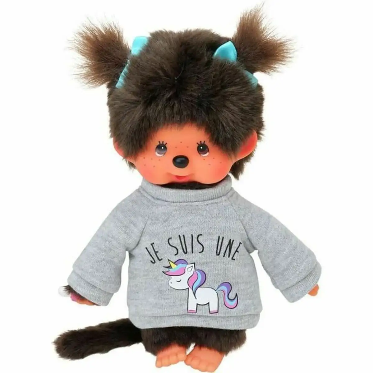 Jouet peluche bandai monchhichi licorne 20 cm_7336. Bienvenue chez DIAYTAR SENEGAL - Où Chaque Produit a son Histoire. Plongez dans notre sélection diversifiée et découvrez des articles qui racontent le riche patrimoine sénégalais.