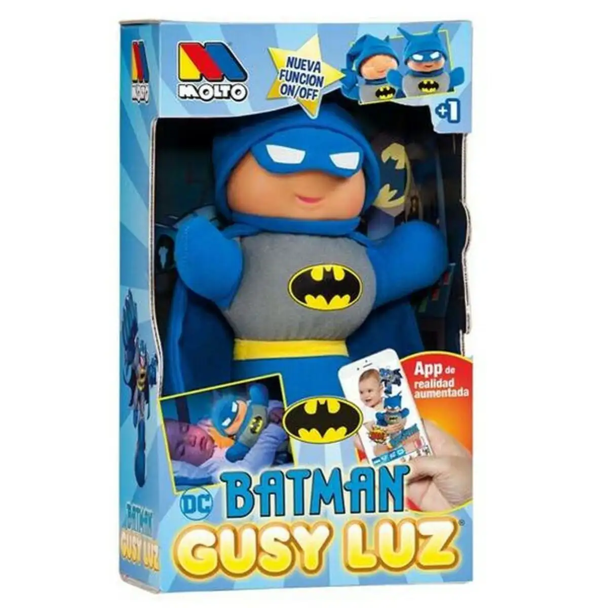 Jouet peluche gusy luz batman molto 15868 28 cm _8078. DIAYTAR SENEGAL - L'Odyssée du Shopping à Votre Portée. Parcourez notre boutique en ligne et partez à la découverte d'articles qui rendront chaque jour spécial.