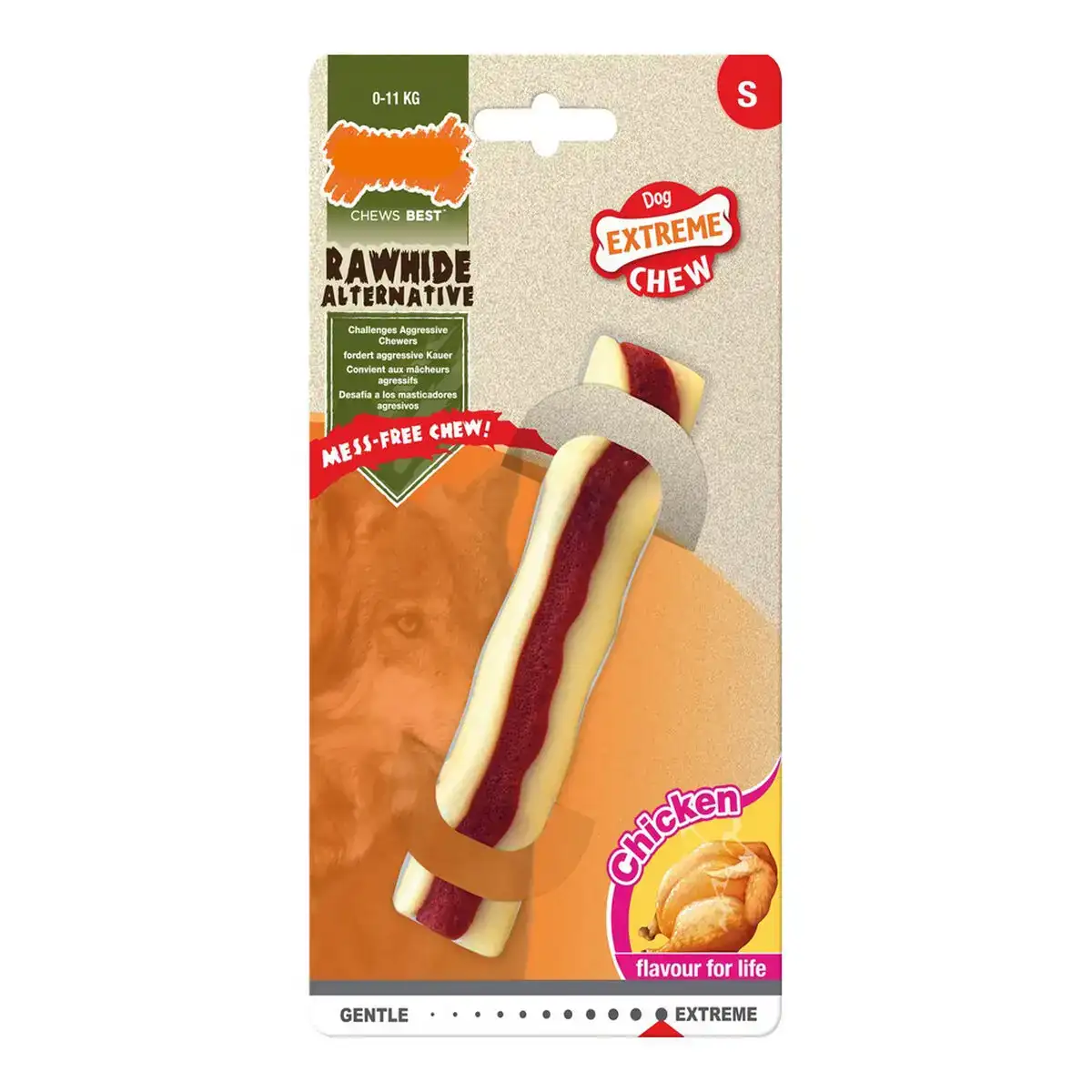 Jouet pour chien nylabone extreme chew roll rawhide taille s poulet nylon_2455. Bienvenue sur DIAYTAR SENEGAL - Où Choisir est un Voyage Passionnant. Plongez dans notre catalogue et trouvez des produits qui révèlent la diversité et la beauté du Sénégal.