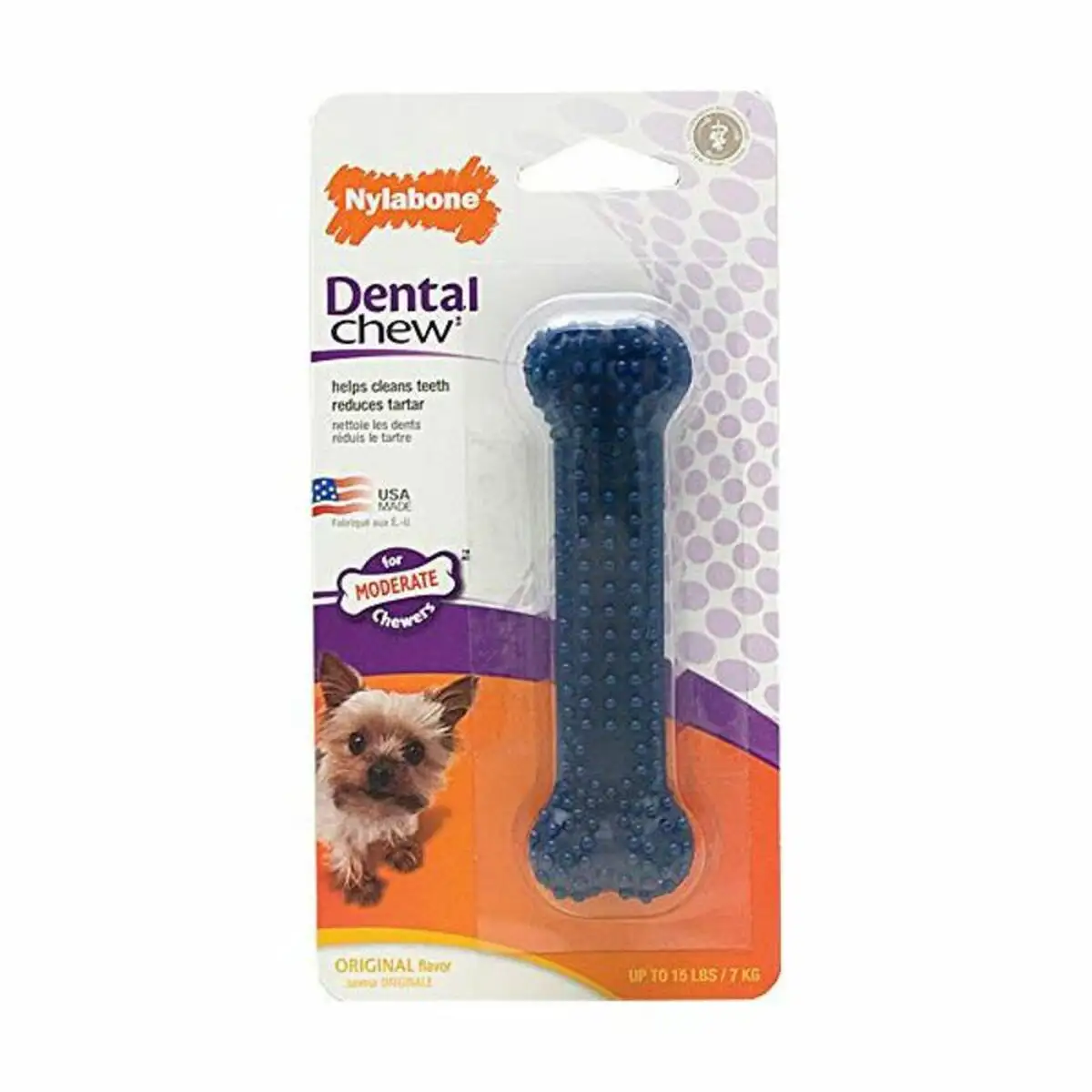 Jouet pour chien nylabone petit bleu naturel poulet thermoplastique taille xs_8511. DIAYTAR SENEGAL - Votre Passage vers l'Exceptionnel. Naviguez à travers notre sélection minutieuse et découvrez des articles qui apportent une touche spéciale à chaque instant de votre vie.