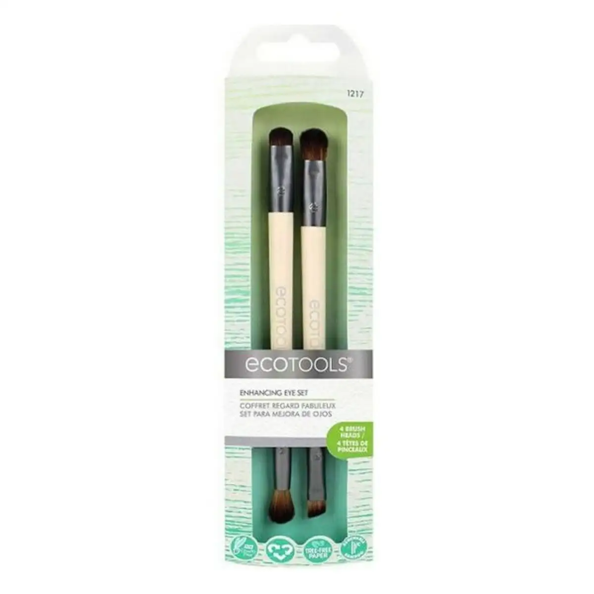 Kit de broche de maquillage eye enhancing ecotools 2 pcs _3037. DIAYTAR SENEGAL - Où Chaque Produit a son Histoire. Découvrez notre gamme de produits, chacun portant en lui le récit de l'artisanat et de la passion, pour vous offrir une expérience de shopping authentique.