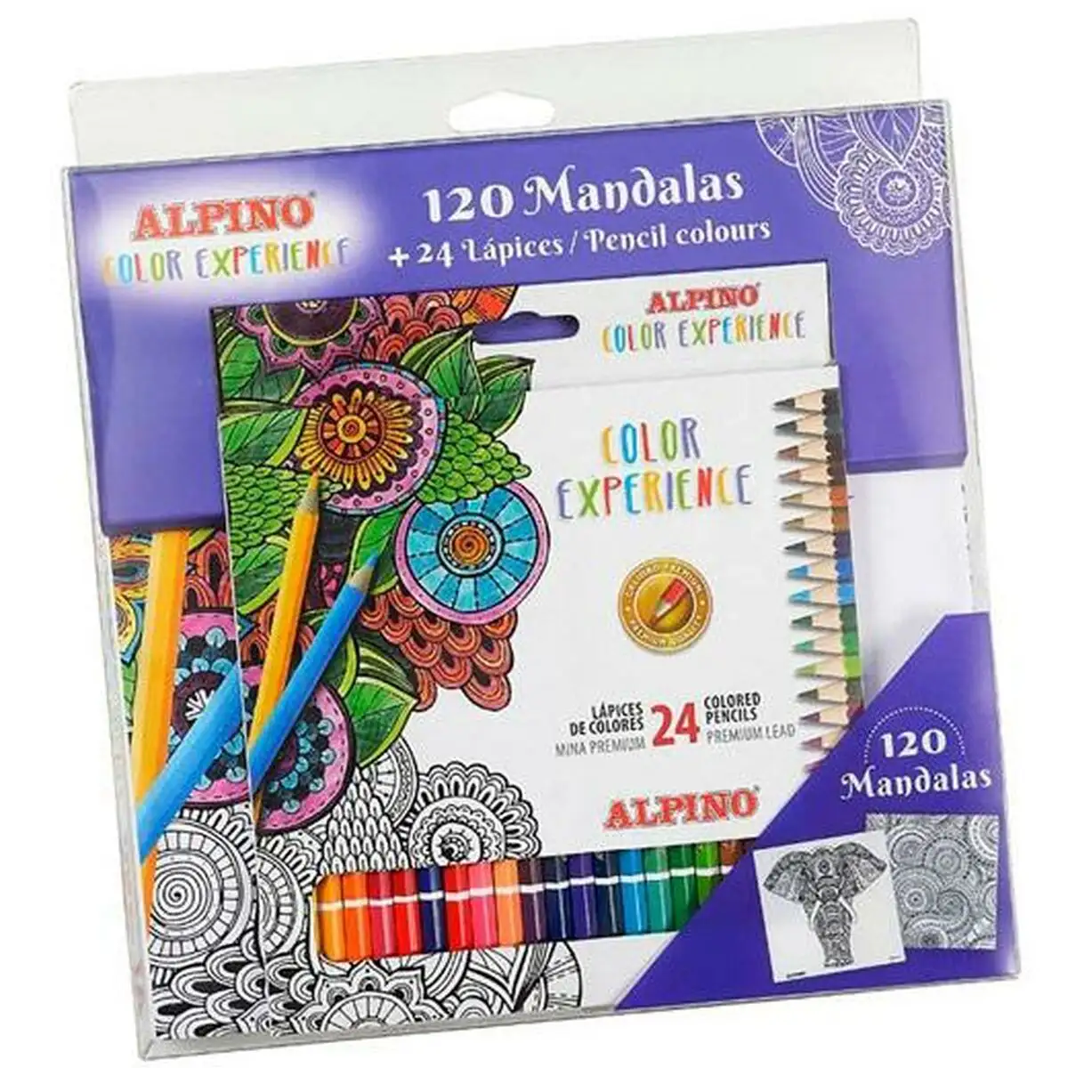 Kit de dessin alpino_8561. DIAYTAR SENEGAL - L'Art de Vivre en Couleurs. Découvrez notre boutique en ligne et trouvez des produits qui ajoutent une palette vibrante à votre quotidien.