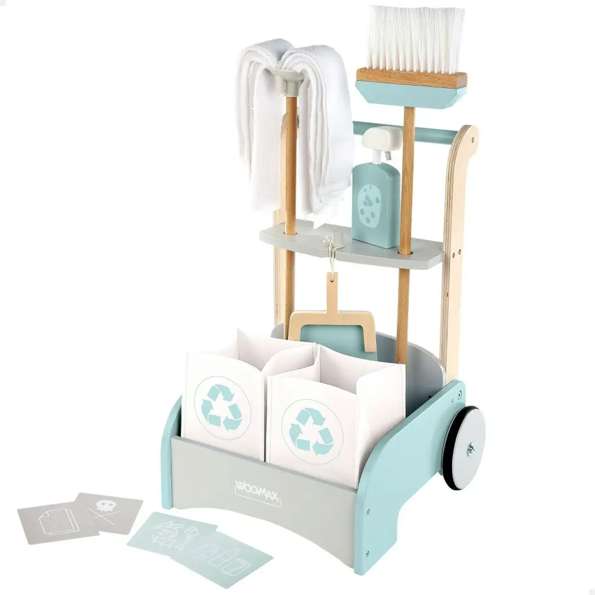 Kit de nettoyage et de rangement pour enfants 37 x 21 cm - DIAYTAR