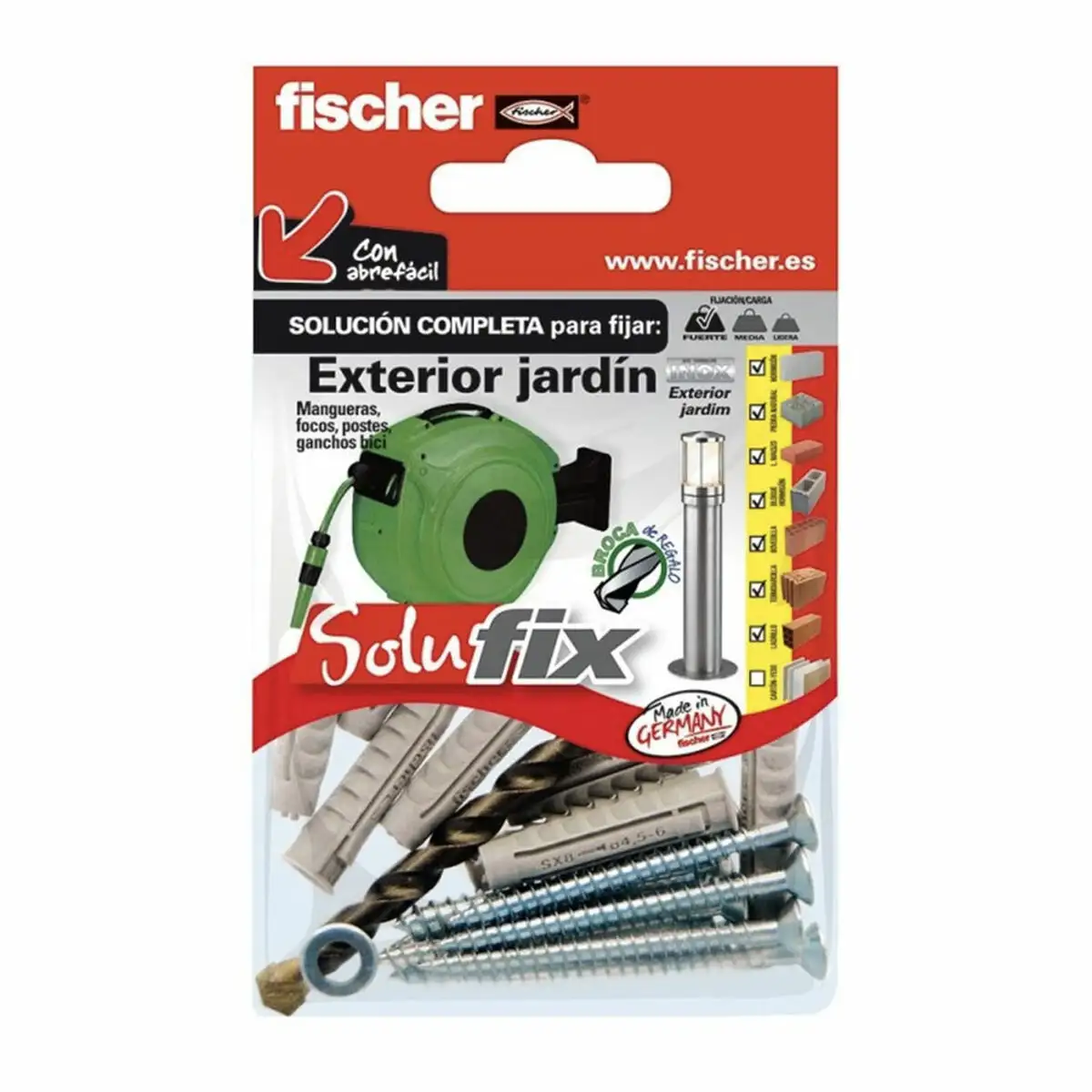 Kit de scellement fischer solufix 502680 exterieur jardin 15 pieces_1454. DIAYTAR SENEGAL - Là où la Diversité Rencontre la Qualité. Parcourez notre gamme complète et trouvez des produits qui incarnent la richesse et l'unicité du Sénégal.