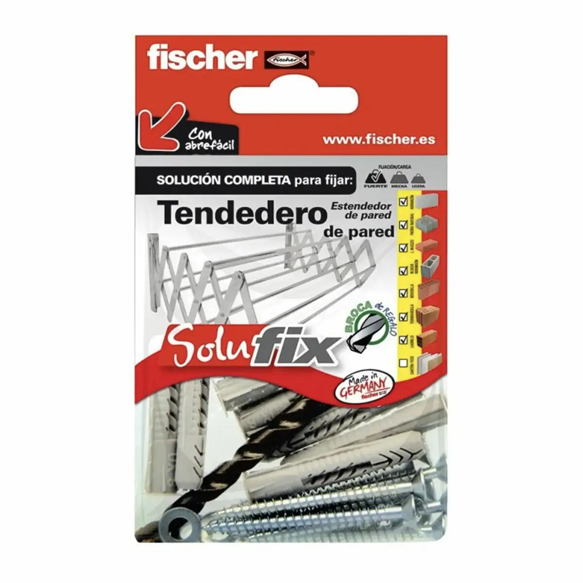 Kit de scellement fischer solufix 502681 corde a linge 13 pieces_4264. Bienvenue chez DIAYTAR SENEGAL - Votre Porte d'Accès à la Diversité. Découvrez notre boutique en ligne et choisissez parmi une pléthore d'articles qui célèbrent la richesse culturelle du Sénégal et au-delà.