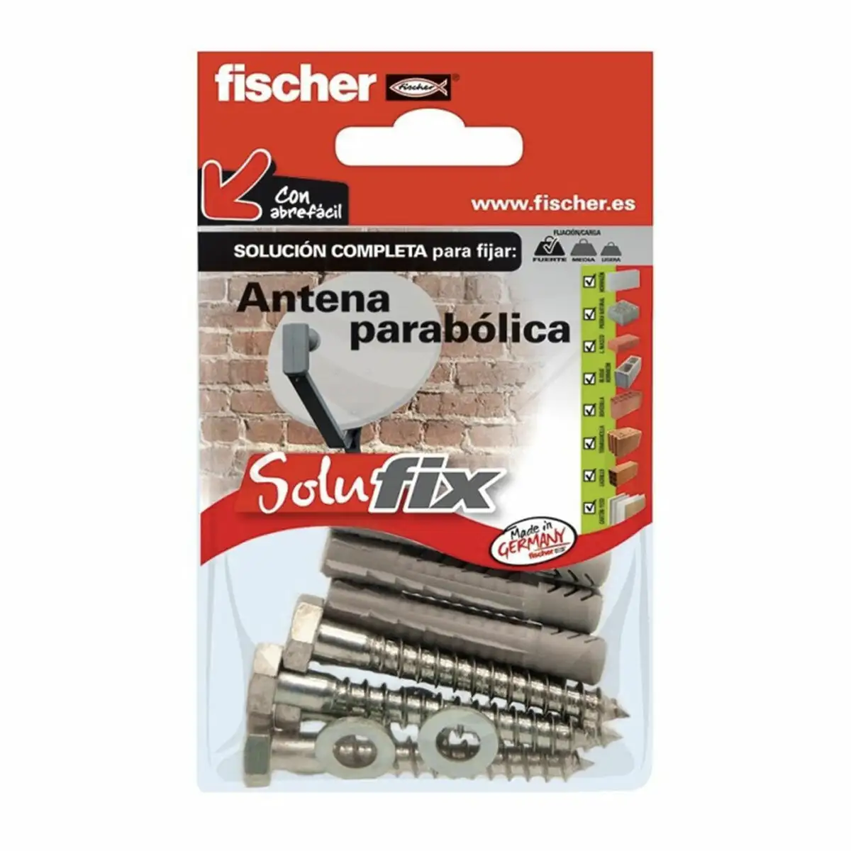 Kit de scellement fischer solufix 502683 antenne tv 13 pieces_2420. DIAYTAR SENEGAL - Votre Destination pour un Shopping Éclairé. Parcourez notre boutique en ligne pour découvrir des produits de qualité qui embelliront votre quotidien.