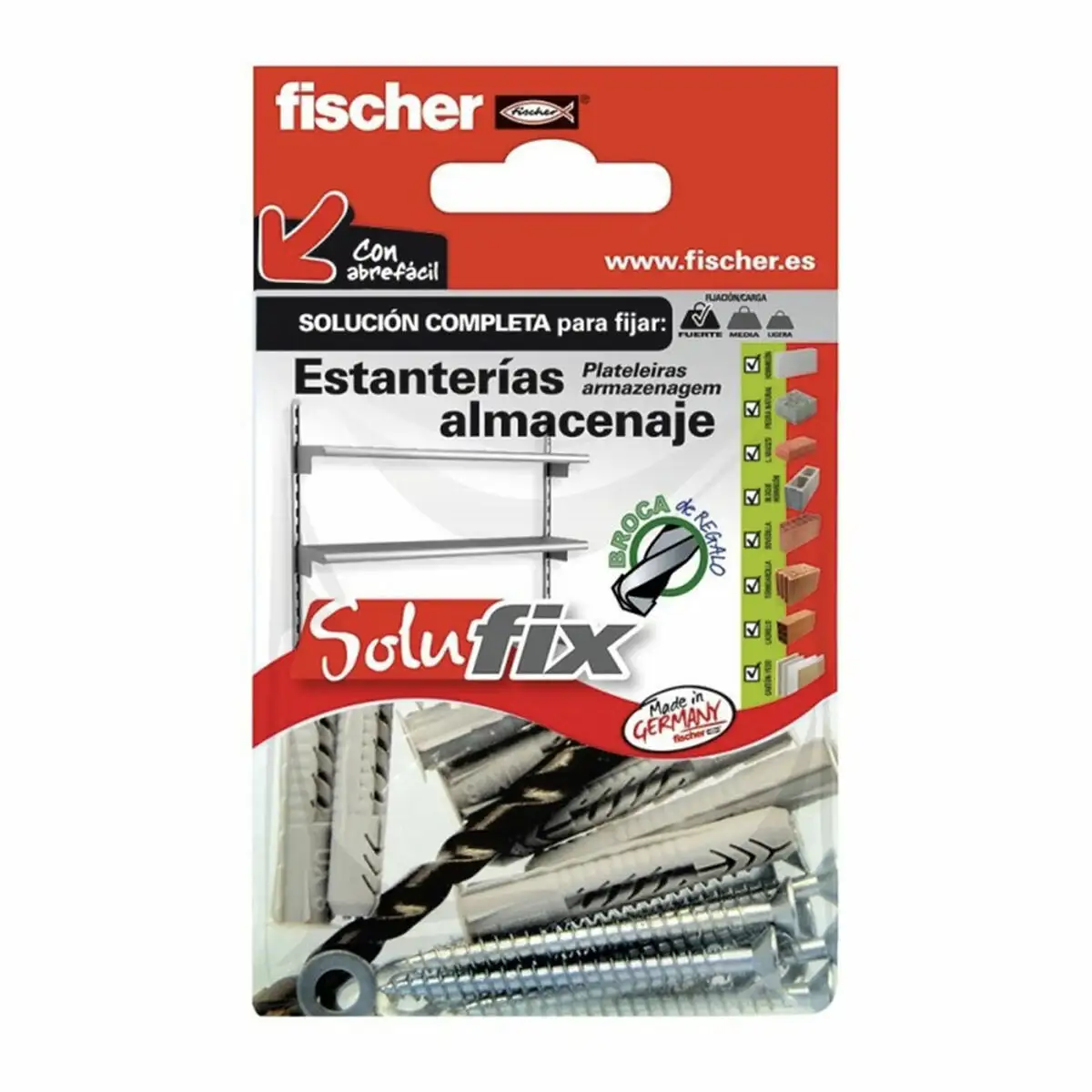 Kit de scellement fischer solufix 502684 etageres 25 pieces_4934. DIAYTAR SENEGAL - L'Art de Vivre le Shopping Authentique. Découvrez notre boutique en ligne et trouvez des produits qui incarnent la passion et le savoir-faire du Sénégal.