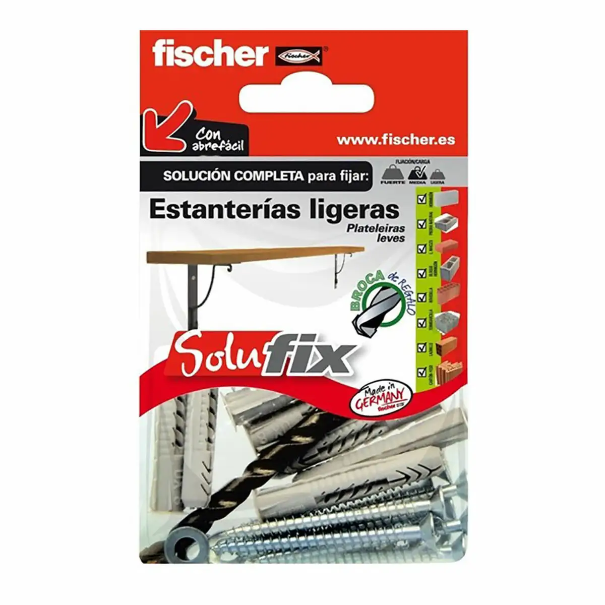 Kit de scellement fischer solufix 502685 etageres 37 pieces_4230. Découvrez DIAYTAR SENEGAL - Là où Votre Shopping Prend Vie. Plongez dans notre vaste sélection et trouvez des produits qui ajoutent une touche spéciale à votre quotidien.