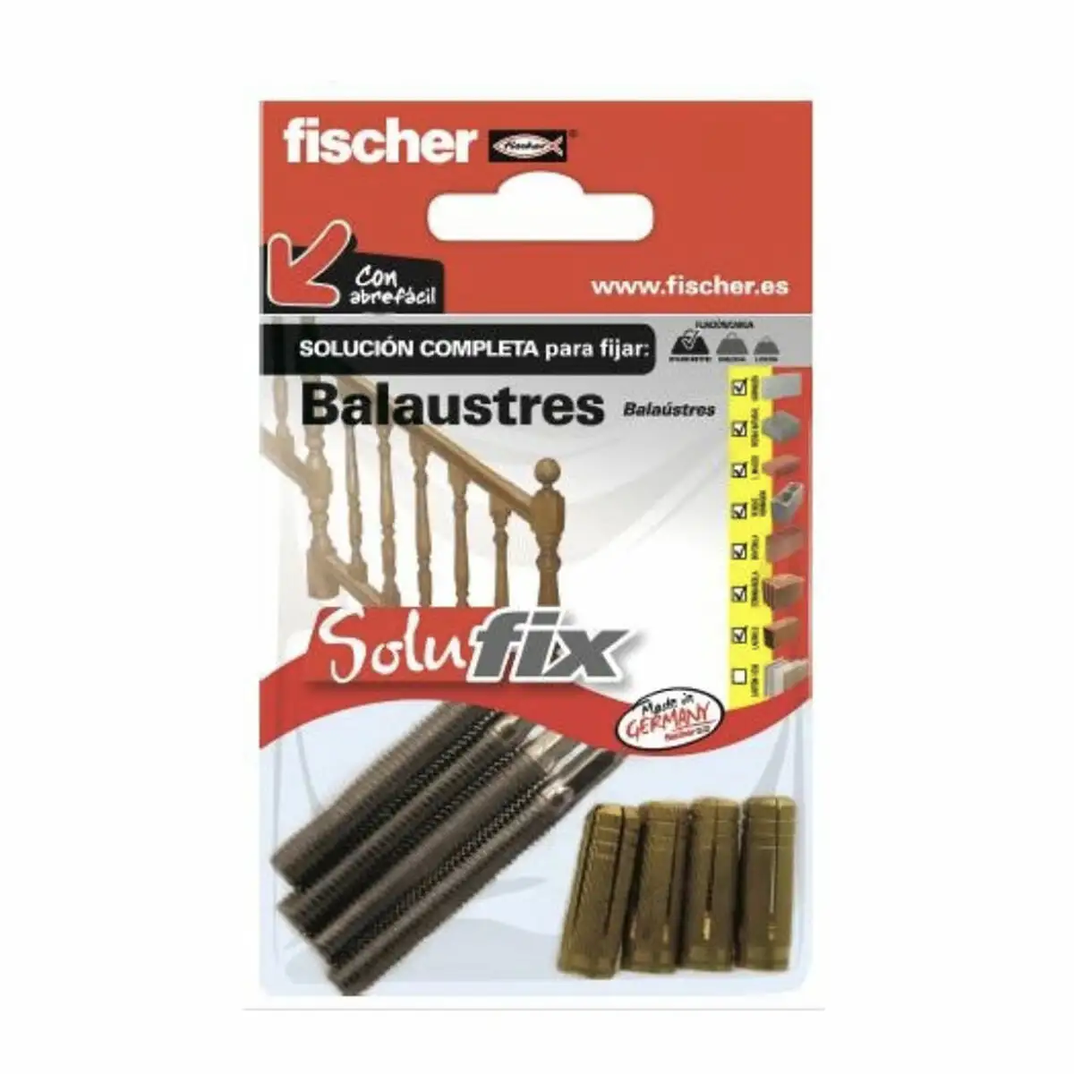 Kit de scellement fischer solufix 502697 balustre 8 pieces_8355. Entrez dans l'Univers de DIAYTAR SENEGAL - Où Choisir est un Voyage. Explorez notre gamme diversifiée et trouvez des articles qui répondent à tous vos besoins et envies.