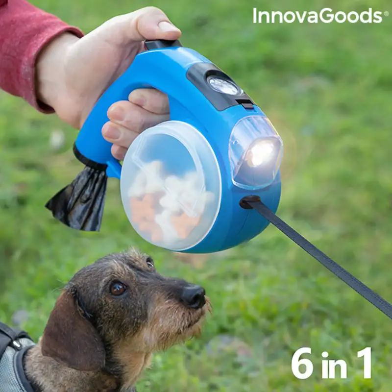 Laisse de chien retractable 6 en 1 compet innovagoods ig815936 bleu reconditionne a _6156. DIAYTAR SENEGAL - Où Chaque Produit est une Promesse de Qualité. Explorez notre boutique en ligne et choisissez des produits qui répondent à vos exigences élevées.