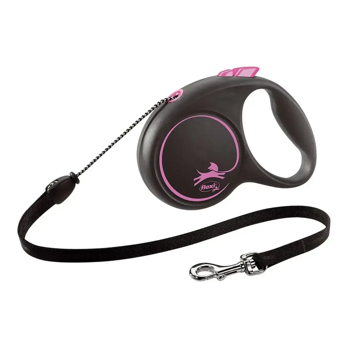 Laisse pour chien flexi black design 5 m rose taille xs_6943. DIAYTAR SENEGAL - Là où Choisir est une Célébration de l'Artisanat. Explorez notre gamme variée et choisissez des produits qui incarnent la tradition et le talent des artisans du Sénégal.