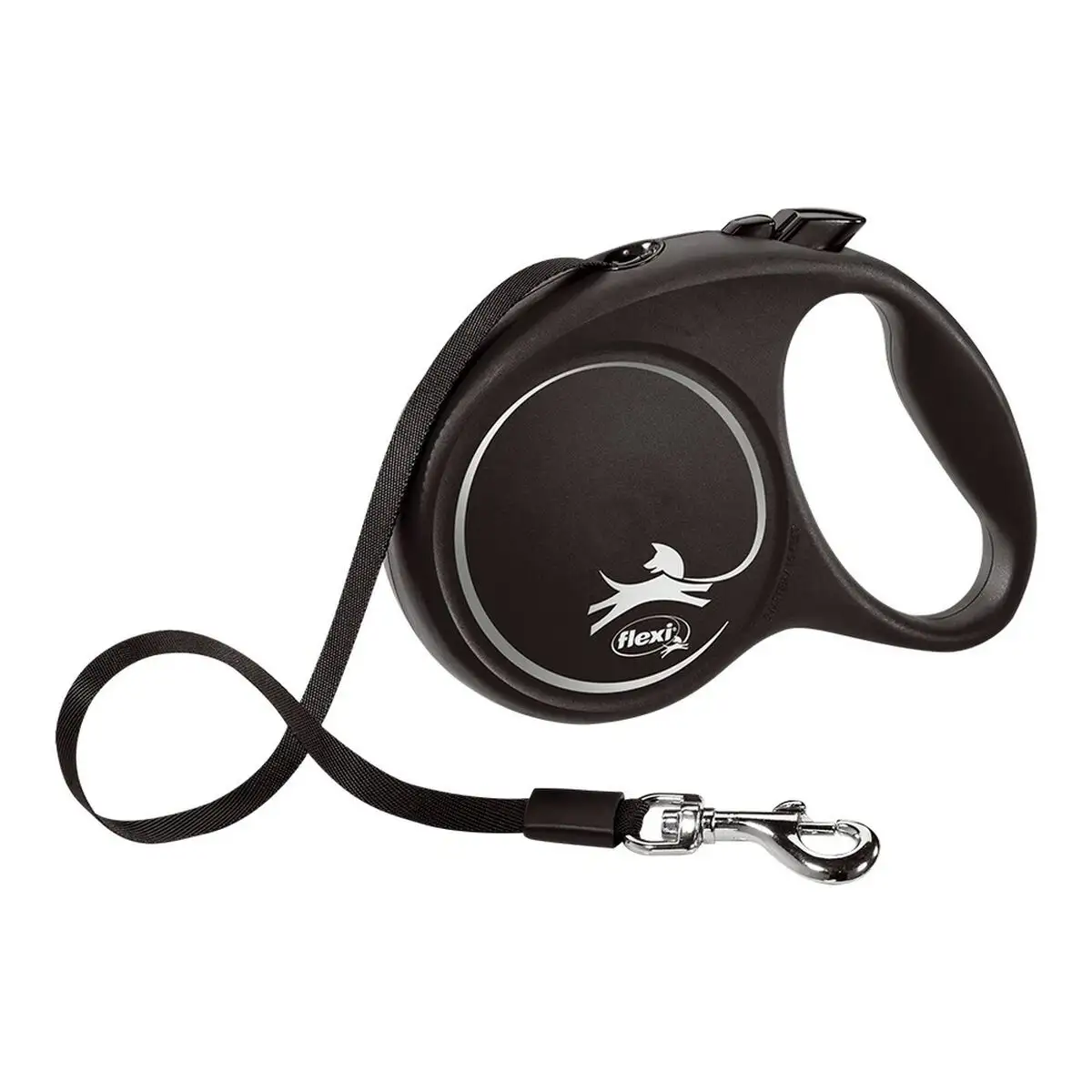 Laisse pour chien flexi black design 5 m taille l silver_6844. DIAYTAR SENEGAL - L'Art de Vivre le Shopping Inspiré. Parcourez notre catalogue et choisissez des produits qui reflètent votre passion pour la beauté et l'authenticité.