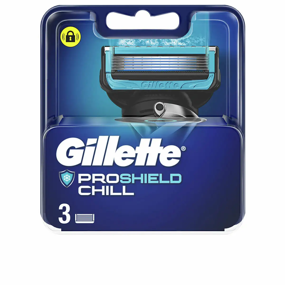 Lames de rasoir de rechange gillette fusion proshield chill 3 pieces_8936. DIAYTAR SENEGAL - Votre Destination Shopping Incontournable. Parcourez nos rayons virtuels et trouvez des articles qui répondent à tous vos besoins, du quotidien à l'exceptionnel.