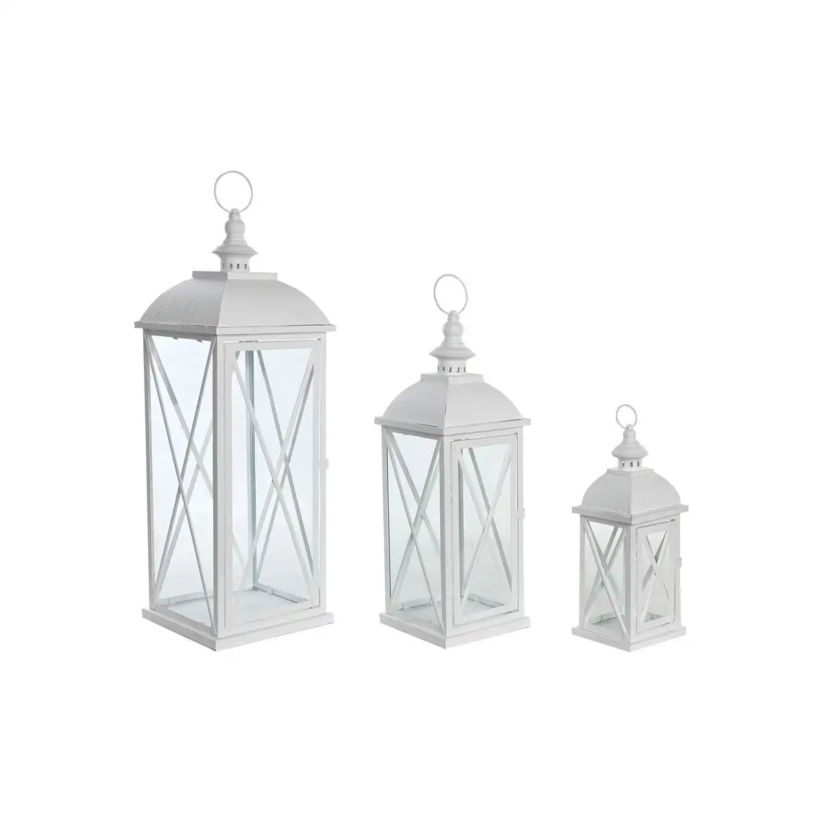 Lampadaire dkd home decor 22 x 22 x 66 cm verre metal blanc shabby chic_8697. DIAYTAR SENEGAL - L'Art de Magasiner sans Limites. Naviguez à travers notre collection diversifiée pour trouver des produits qui élargiront vos horizons shopping.