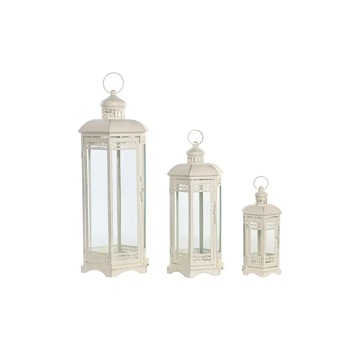 Lampadaire dkd home decor 23 x 20 x 55 cm finition vieillie verre blanc fer shabby chic_8462. Bienvenue chez DIAYTAR SENEGAL - Où Chaque Objet a son Histoire. Découvrez notre sélection méticuleuse et choisissez des articles qui racontent l'âme du Sénégal.