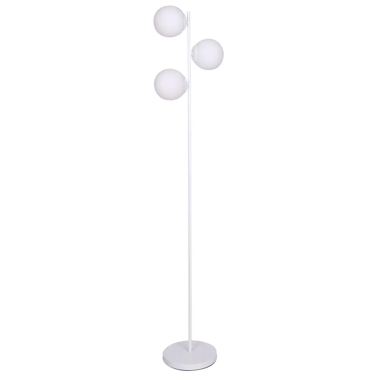 Lampadaire dkd home decor 35 x 25 x 167 cm verre metal blanc 220 v 50 w_8125. DIAYTAR SENEGAL - L'Art de Choisir, l'Art de S'émerveiller. Explorez notre gamme de produits et laissez-vous émerveiller par des créations authentiques et des designs modernes.