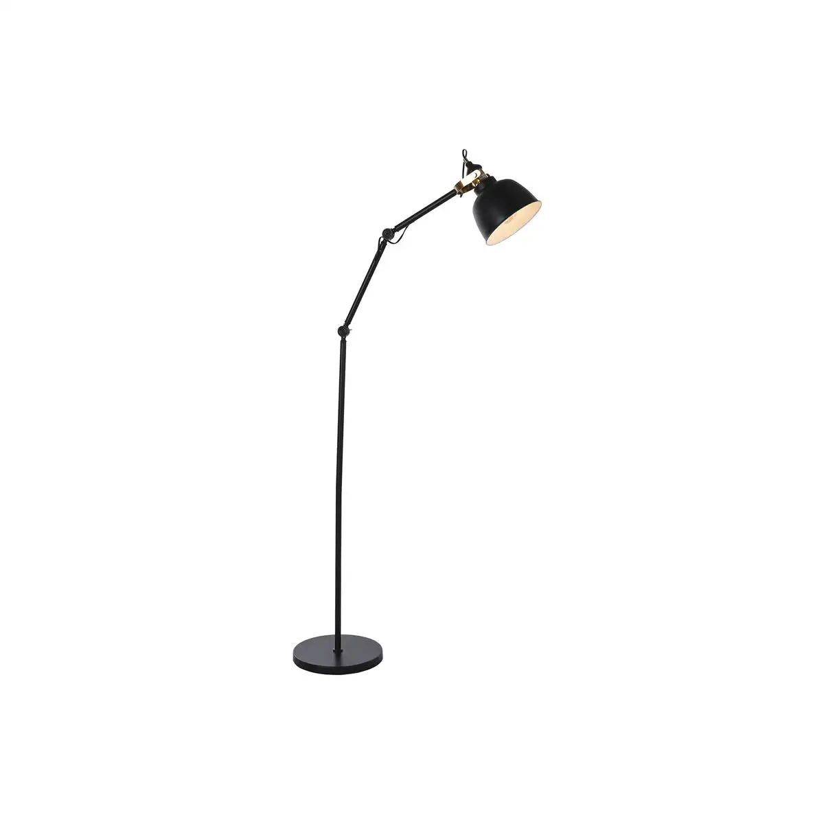 Lampadaire dkd home decor 46 x 25 x 150 cm noir metal 220 v 50 w_7716. DIAYTAR SENEGAL - Là où Chaque Produit Évoque une Émotion. Parcourez notre catalogue et choisissez des articles qui vous touchent et qui enrichissent votre expérience.