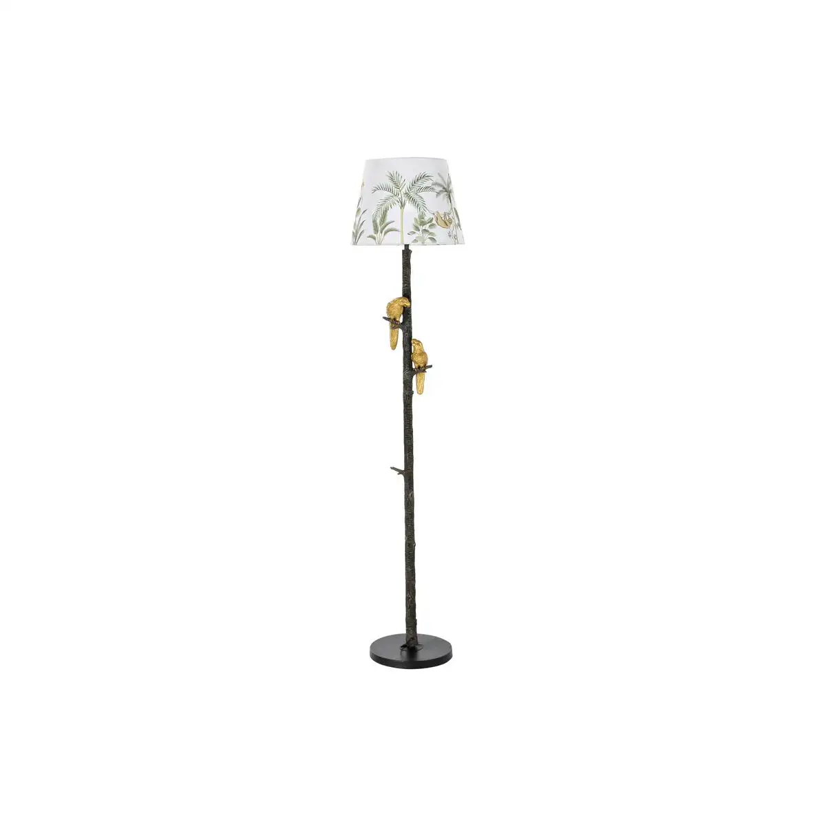 Lampadaire dkd home decor metal polyester resine 50 w 37 x 37 x 165 cm _2639. DIAYTAR SENEGAL - Votre Destination Shopping Exquise. Explorez notre boutique en ligne et découvrez des trésors qui ajoutent une touche de sophistication à votre style et à votre espace.