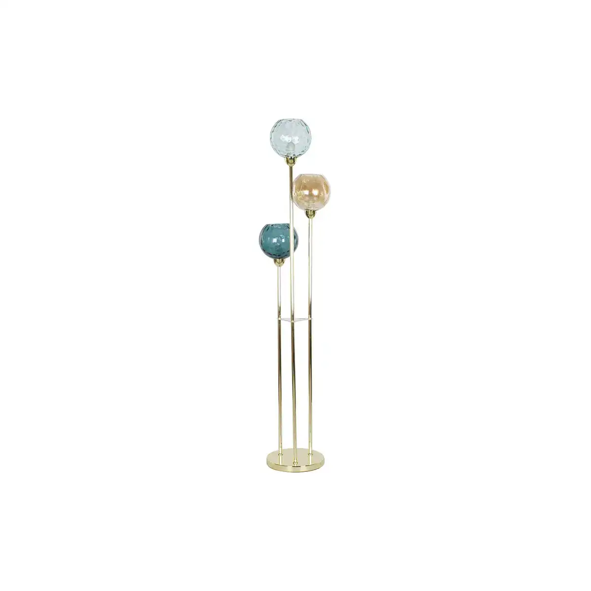 Lampadaire dkd home decor multicouleur dore metal verre 50 w 220 v 45 x 45 x 160 cm_3084. Entrez dans l'Univers de DIAYTAR SENEGAL - Où Chaque Produit a une Signification. Explorez notre gamme diversifiée et découvrez des articles qui résonnent avec votre vie.